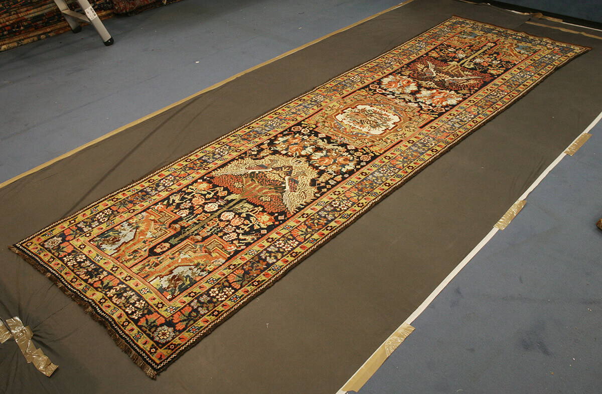 Semi-Antique Persian Bakhtiari Runner n°:87711470
